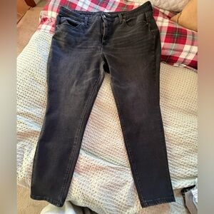 Time and Tru Women's Charcoal Skinny Jeans